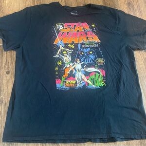 Star Wars Black Graphic T-Shirt 3XL